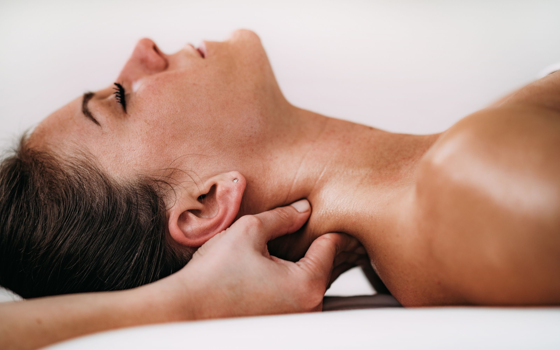 Experience the tranquility of a Soma Wellness neck massage, a key part of their transformative therapeutic offerings.